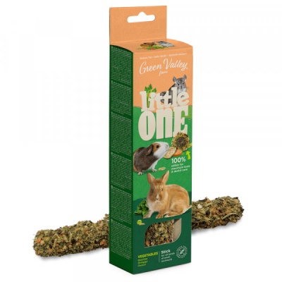 Little One - Stick de vegetais sem cereais para roedores