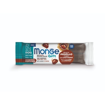 Monge Gift Cão Meat Bars - Sensitive Digestion Borrego & Castanha