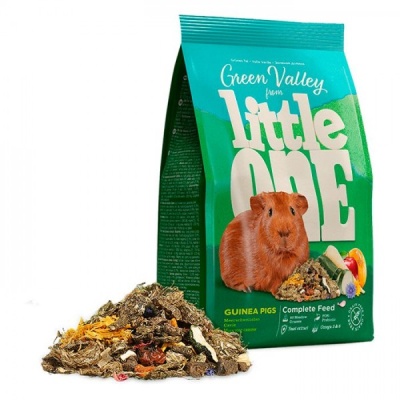 Little One - Alimento Green Valley Sem Cereais para Porquinhos da Índia