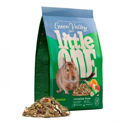 Little One - Alimento Green Valley Sem Cereais para Degus - 750 g