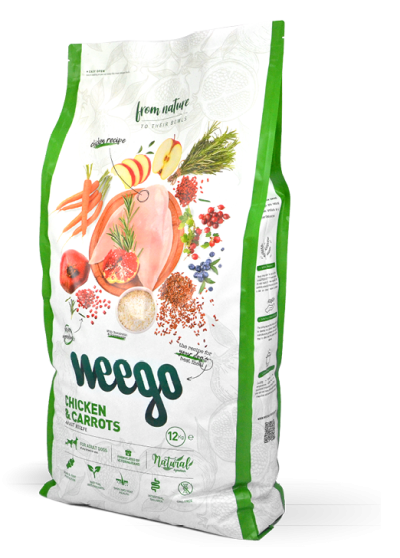 Weego Dog Food Chicken & Carrots