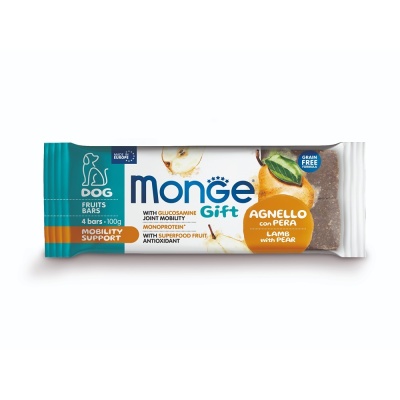 Monge Gift Cão Fruit Bar - Mobility Support Borrego & Pêra