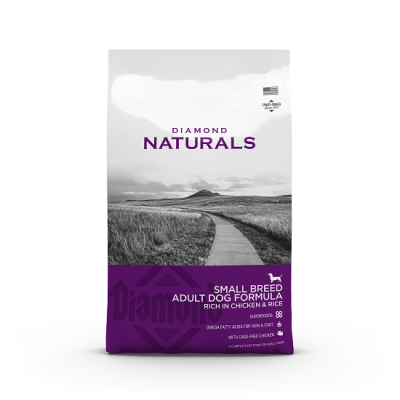 Diamond Naturals cão adulto de raça pequena - frango e arroz