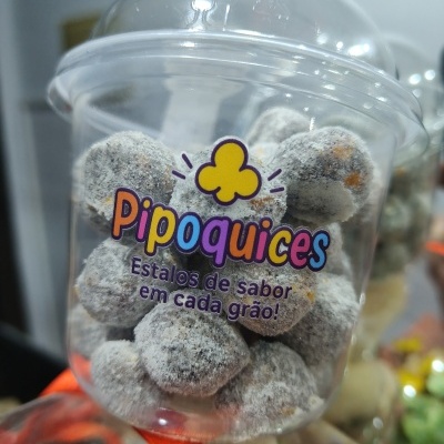 Pipocas sabor Nutella