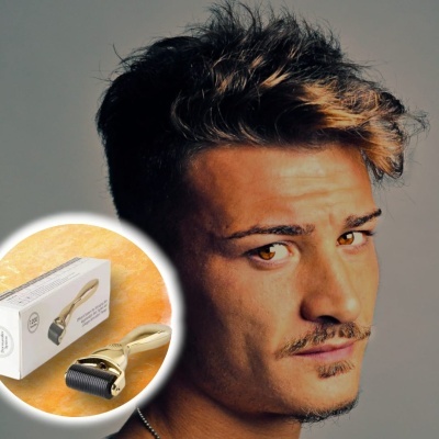 Derma Roller DRS - 540 / 1200 agulhas  |   0.5 - 1.0 mm (for hair regrowth / skin) Derma Roller DRS - 540 / 1200 agulhas  |   0.5 - 1.0 mm (for hair regrowth / skin)