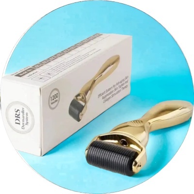 Derma Roller DRS - 540 / 1200 agulhas  |   0.5 - 1.0 mm (for hair regrowth / skin) Derma Roller DRS - 540 / 1200 agulhas  |   0.5 - 1.0 mm (for hair regrowth / skin)