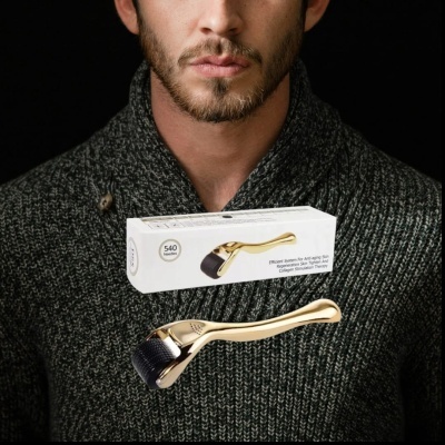 Derma Roller DRS - 540 / 1200 agulhas |  0.25 mm - 0.3 mm (for skin / beard) Derma Roller DRS - 540 / 1200 agulhas |  0.25 mm - 0.3 mm (for skin / beard)