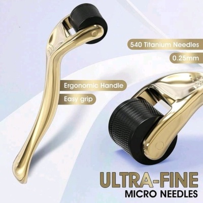 Derma Roller DRS - 540 / 1200 agulhas |  0.25 mm - 0.3 mm (for skin / beard) Derma Roller DRS - 540 / 1200 agulhas |  0.25 mm - 0.3 mm (for skin / beard)