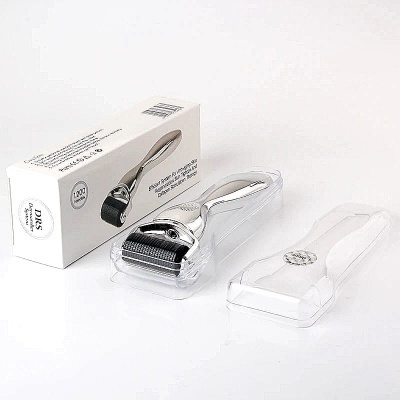 Derma Roller DRS - 540 / 1200 agulhas  |   0.5 - 1.0 mm (for hair regrowth / skin) Derma Roller DRS - 540 / 1200 agulhas  |   0.5 - 1.0 mm (for hair regrowth / skin)