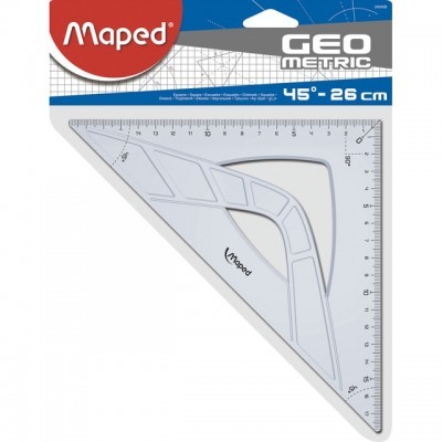 Esquadro Geométrico 45º/26 cm Maped