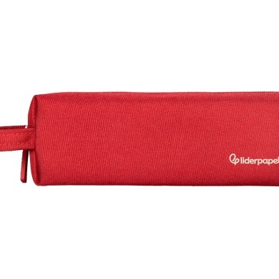 Estojo escolar liderpapel classic retangular com asa 210x70 mm