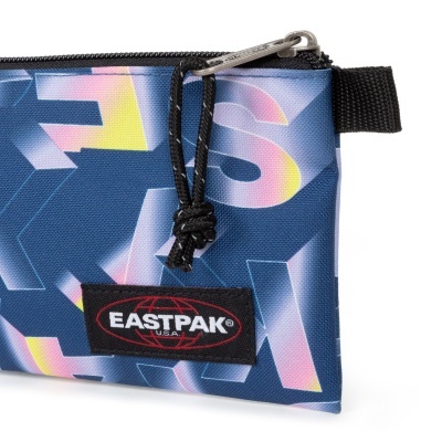 Estojo Eastpak Flatcase Blocktype Navy