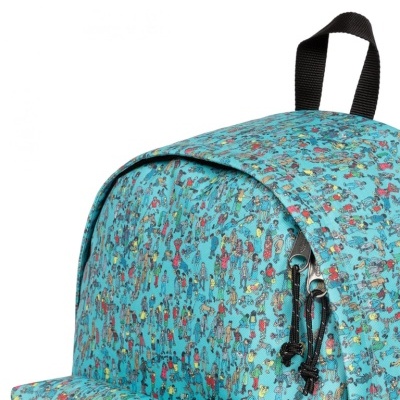 Mochila Eastpak Padded Pak'R Wally Pattern Blue