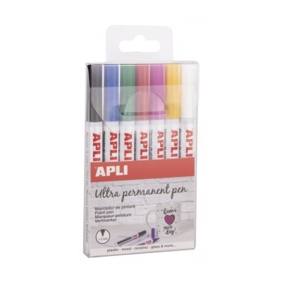 Marcador  ultra permanente Apli