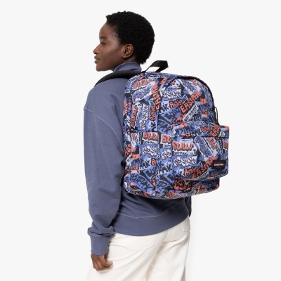 Mochila Eastpak Day Office  Trashy Skate Blue