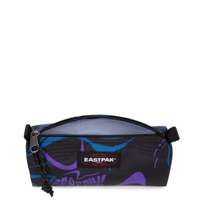 Estojo Eastpak Benchmark Single Trashy Skate Black