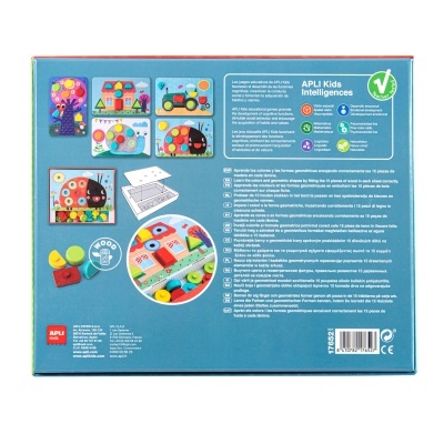 Meu primeiro mosaico de madeira