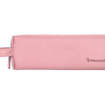 Estojo escolar liderpapel classic retangular com asa 210x70 mm