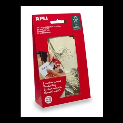 Etiquetas com fio Apli