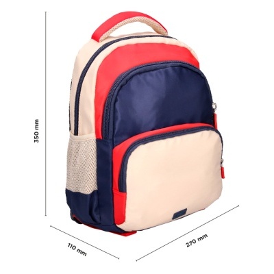 Mochila escolar liderpapel multi cor