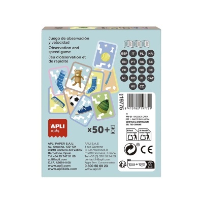 Jogo de cartas Encontre primeiro!