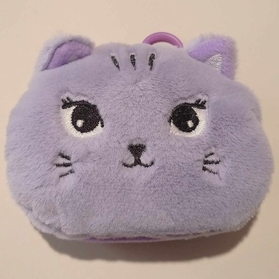 Porta Moedas c/ Porta Chaves Gato