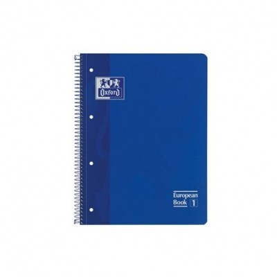 Caderno Pautado Oxford European 1  A4 azul
