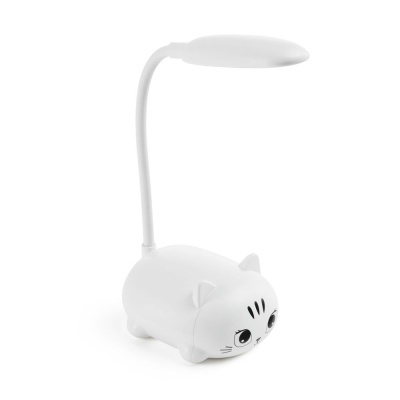 Candeeiro de Led Gato Branco