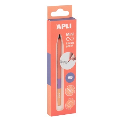 Mini Lápis Infinito Tricolor