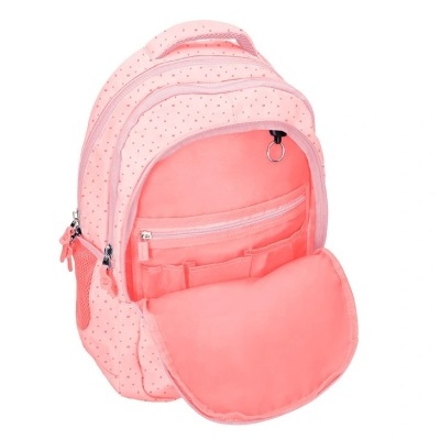 Mochila escolar liderpapel rosa