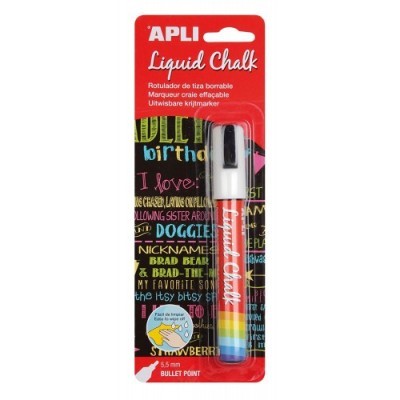 Marcador Giz líquido Apli