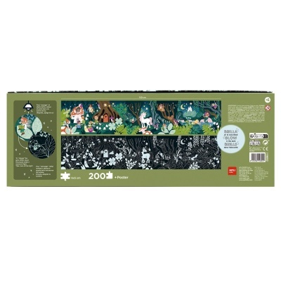 Puzzle  Floresta ( brilha no escuro) 200pcs