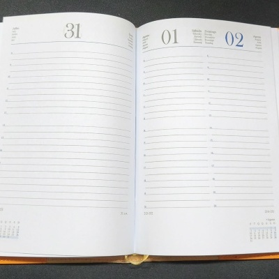 Agenda A5 Bege 233 ano 2026