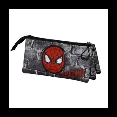 Estojo Triplo Homem Aranha