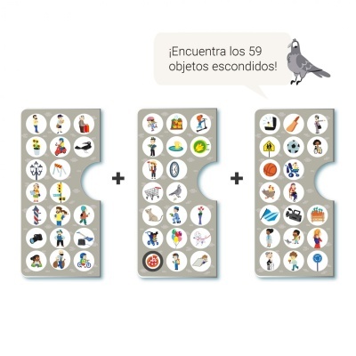 Puzzle + Observação Cidade 104pcs