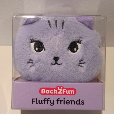 Porta Moedas c/ Porta Chaves Gato