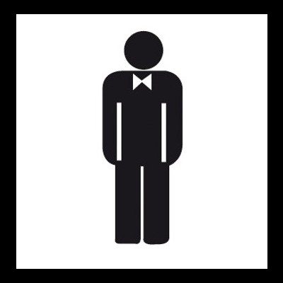 Etiqueta Sinalização Apli Mulher/Homem