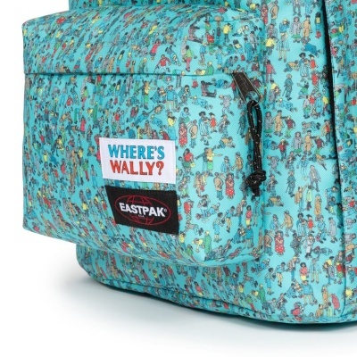 Mochila Eastpak Padded Pak'R Wally Pattern Blue