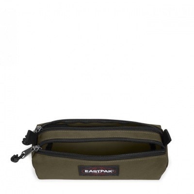Estojo Eastpak Double Benchmark Army Olive
