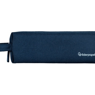 Estojo escolar liderpapel classic retangular com asa 210x70 mm