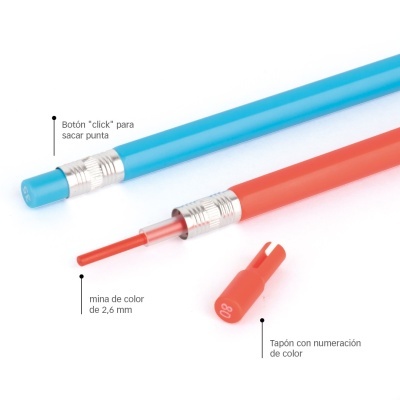 Lapiseira de Cor Click