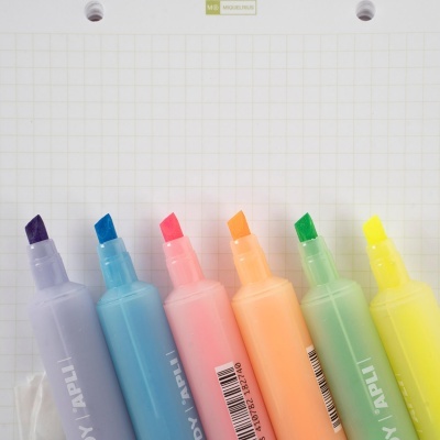 Marcadores Fluorescentes Candy 2 Lados