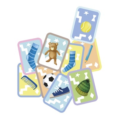 Jogo de cartas Encontre primeiro!