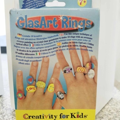 Faber-Castell - GlasArt Rings - Anéis de Vidro