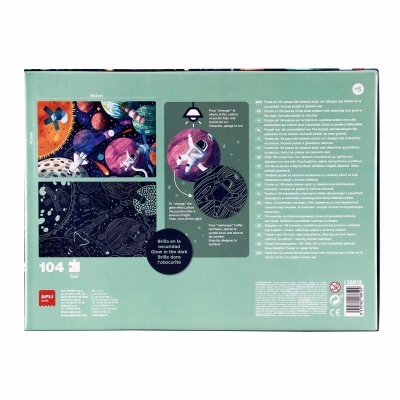 Puzzle  Espaço ( brilha no escuro)