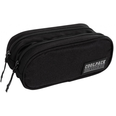 Estojo CoolPack Clever duplo preto