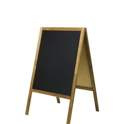 Quadro Preto Cavalete Dupla Face 60x100