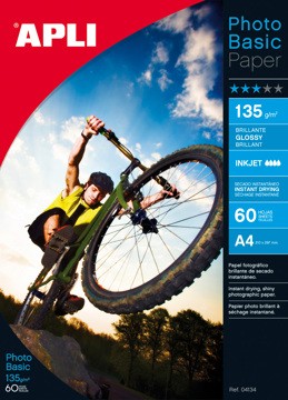 Papel fotográfico brilhante