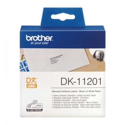 Etiquetas Pré-cortadas Brother DK-11201