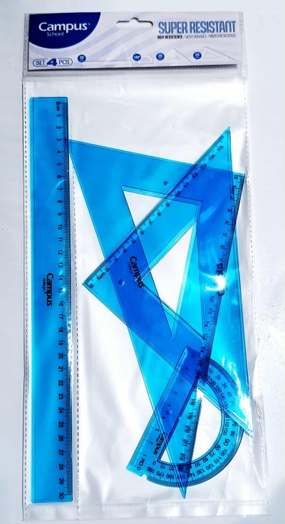 Conjunto de Desenho 4 Peças